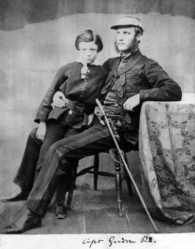 Captain Gordon R.E. by English Photographer